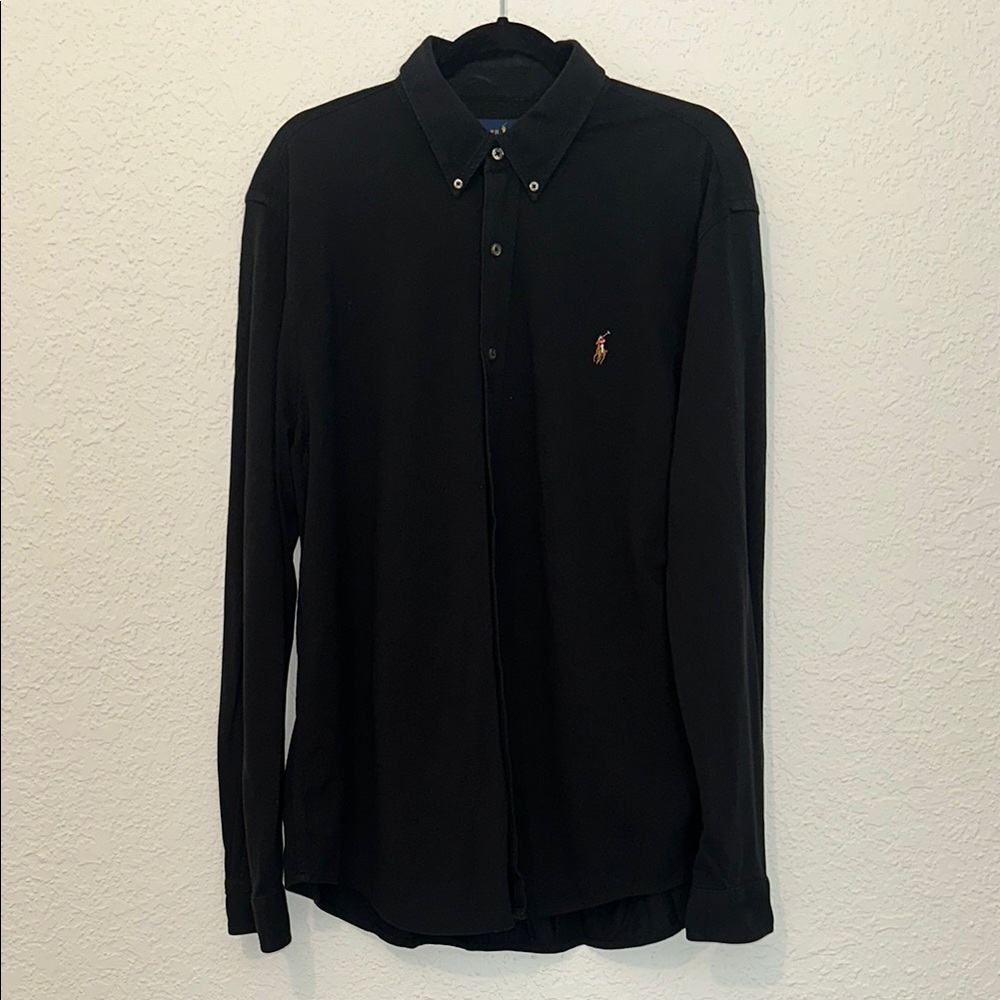 Polo by Ralph Lauren Black Casual Button Down Shirt
